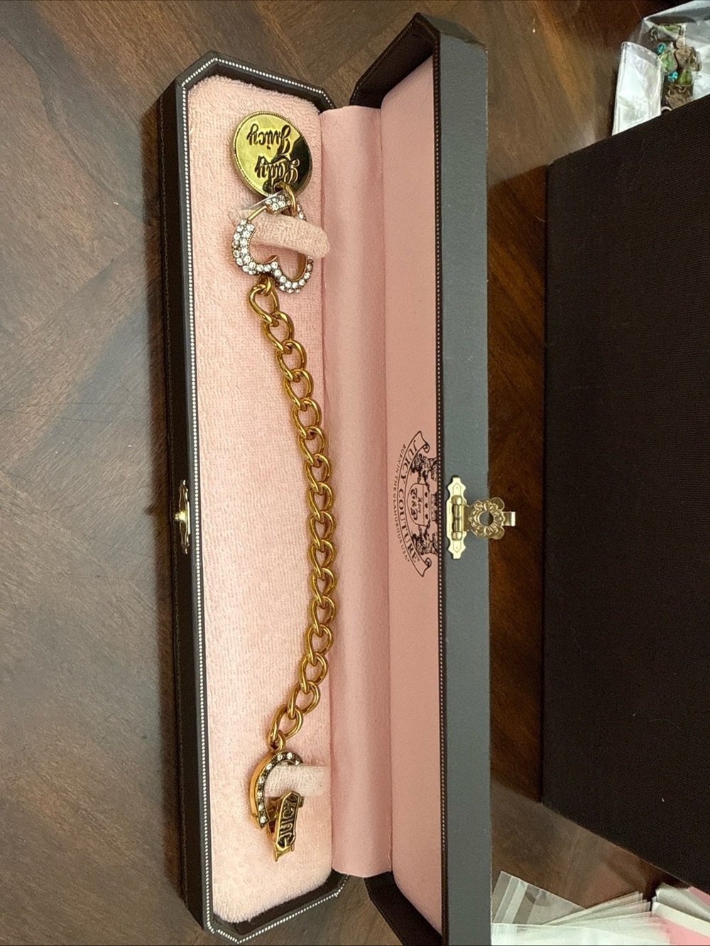 Vintage Juicy Couture -Love Luck Lady Bracelet New in Box